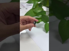 Vintage Black leaf Men's Pendant,Showing a Gentleman's Retro Style