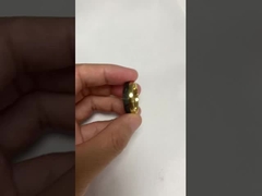 Custom Wedding Rings Fashion Men Jewelry and Rose Gold Forged Carbon Fiber Wedding Bands Mens Bands 