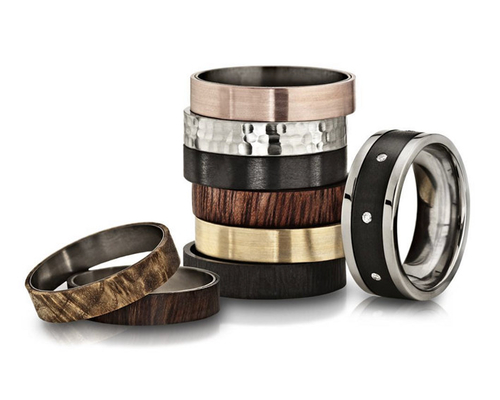 Harga yang bagus Classic Polished Rings of Stainless Steel Hipoallergenic tahan karat on line