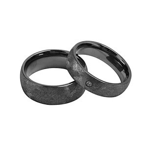 Unique Pattern 6mm Brushed Tantalum Ring Jewelry Mens Tantalum Wedding Band