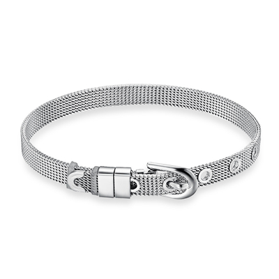 Goede prijs. Vintage mode mannen sieraden zilver roestvrij staal armbanden online