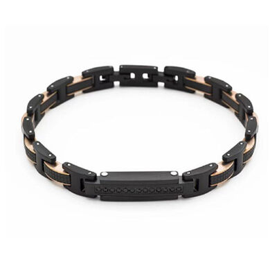 Harga yang bagus Gelang Custom Stainless Steel Magnetik Ukiran yang Bisa Disesuaikan on line