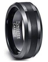 Harga yang bagus Gold Pattern Pria Tungsten Karbida Wedding Ring Support Mold Membuat on line