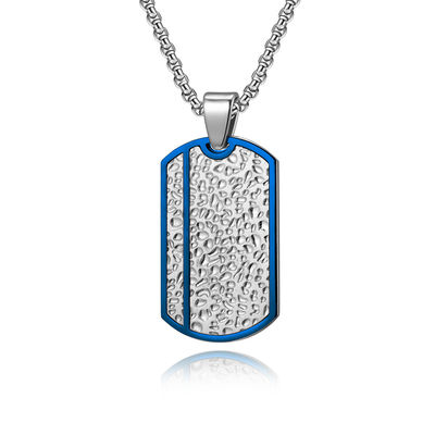 Square Religious Special Design Cross Pendant Necklace for Men , Stainless Steel Men's Cross Necklace Christian Jewelry