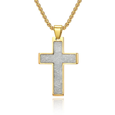 Special design Metal Prayer Choker for Men Stainless Steel Link Chain Necklaces Fine Jewelry Anniversary Occasion
