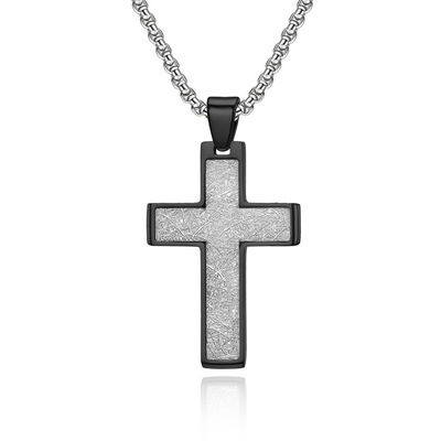 Special design Metal Prayer Choker for Men Stainless Steel Link Chain Necklaces Fine Jewelry Anniversary Occasion