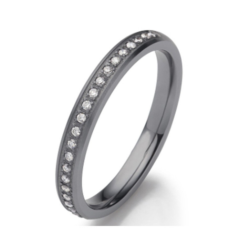 Fashion Women's Blank Tantalum Rings Precious Jewelry Wedding Couples Rings