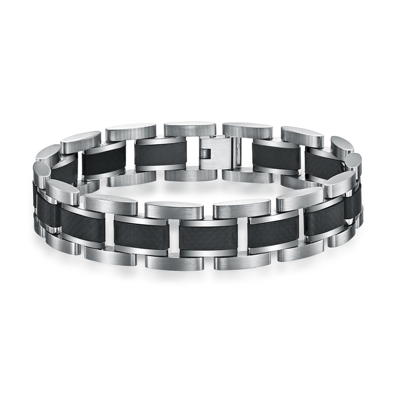 Fashion Stainless Steel Watch Bracelet Jewelry Womens Mens Punk Bracelets Customized