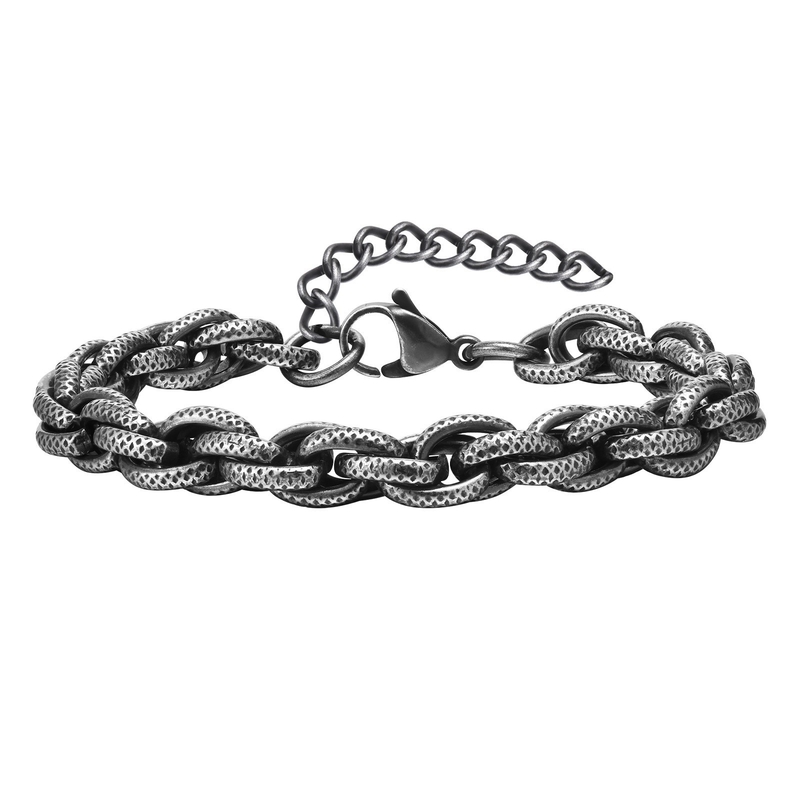 Stocked 316L Stainless Steel Bracelet for Men Classic Style Sample Making