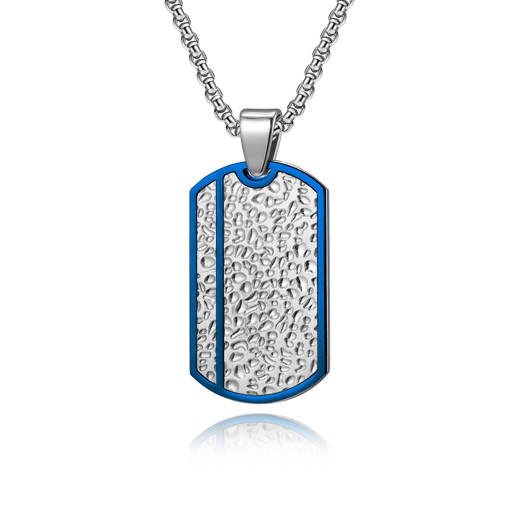 Square Religious Special Design Cross Pendant Necklace for Men , Stainless Steel Men's Cross Necklace Christian Jewelry