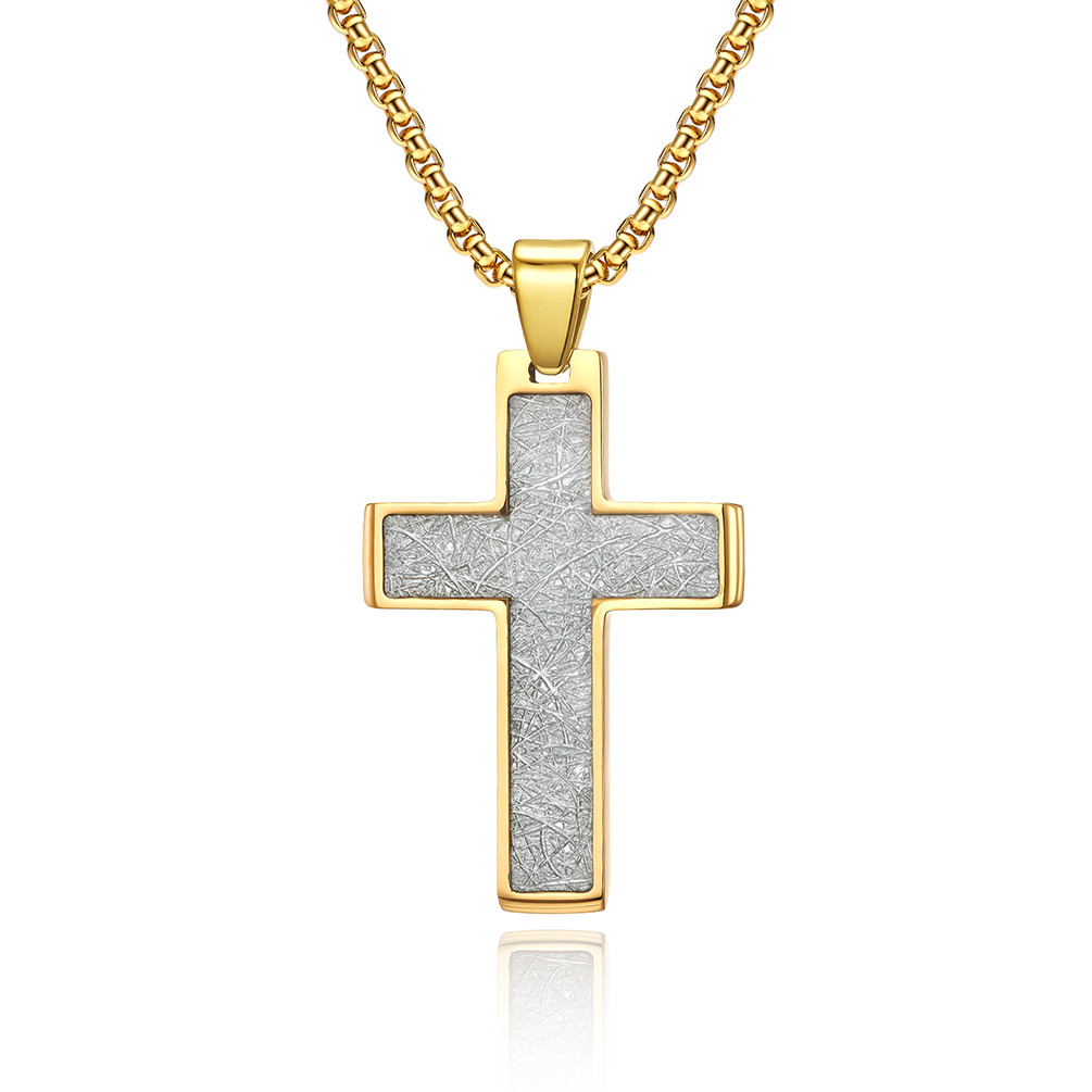 Special design Metal Prayer Choker for Men Stainless Steel Link Chain Necklaces Fine Jewelry Anniversary Occasion