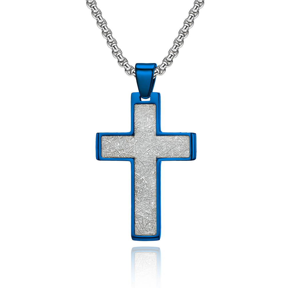 Special design Metal Prayer Choker for Men Stainless Steel Link Chain Necklaces Fine Jewelry Anniversary Occasion