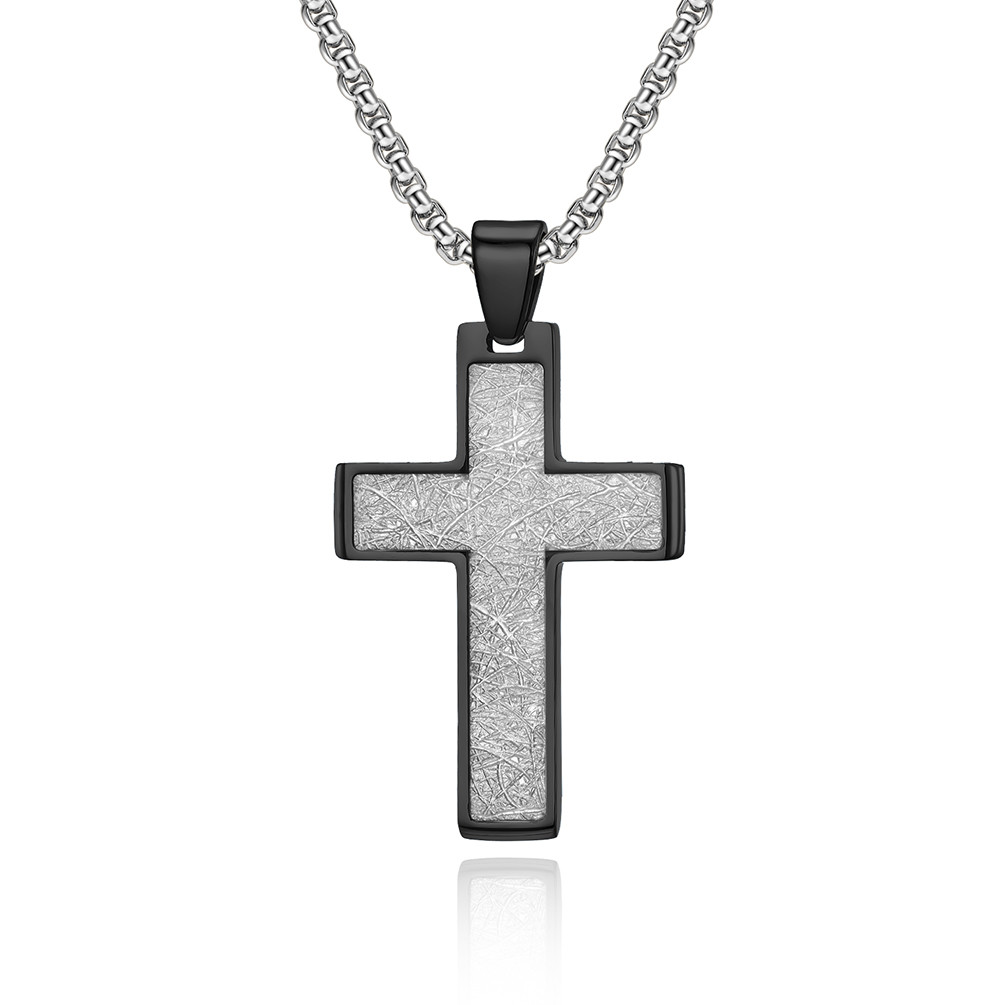 Special design Metal Prayer Choker for Men Stainless Steel Link Chain Necklaces Fine Jewelry Anniversary Occasion