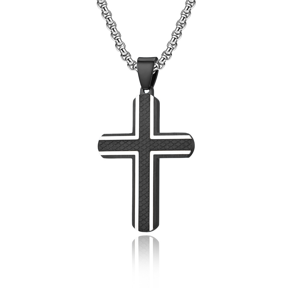 Special design Metal Prayer Choker for Men Stainless Steel Link Chain Necklaces Fine Jewelry Anniversary Occasion