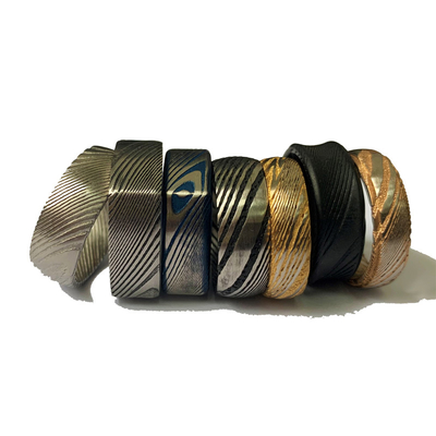 Good price Hipoalerjenik Twill Şam Çelik Erkek Düğün Yüzüğü Pas Dayanıklı çevrimiçi