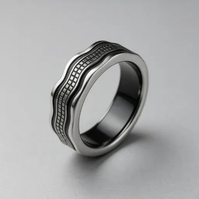 Bom preço. Fabricação de moldes personalizados Jóias personalizadas Fábrica de aço inoxidável Fornecedor Anéis de moldes fundidos a moagem Anéis de moda Jóias on-line
