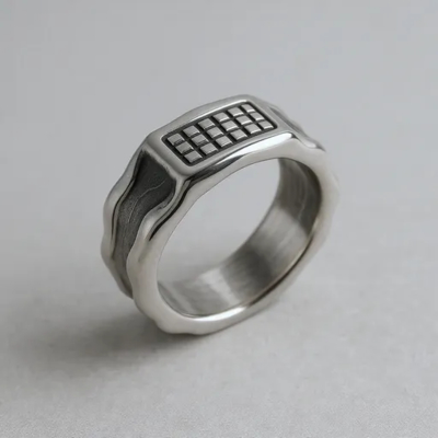 Bon prix Anneaux à doigts mixtes bon marché Taille aléatoire Types Anneaux de bijoux en acier inoxydable pour hommes et femmes en ligne