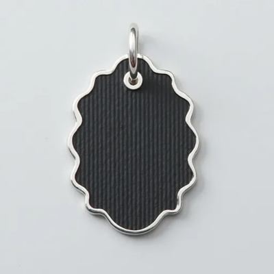 Goede prijs. Vintage Black leaf Men's Pendant,Showing a Gentleman's Retro Style online