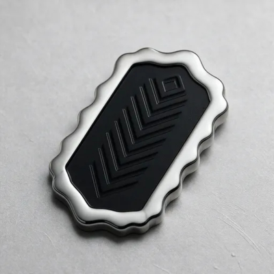 Goede prijs. Customizable Retro Geometric Stainless Steel Men's Pendant online