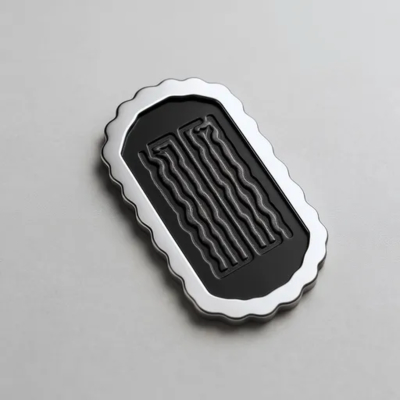 Goede prijs. Personalized Art Deco Style Stainless Steel Men's Pendant online