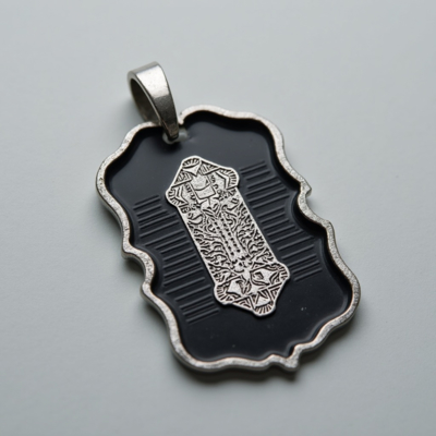 Goede prijs. Custom-Made Vintage Pattern Stainless Steel Men's Pendant online