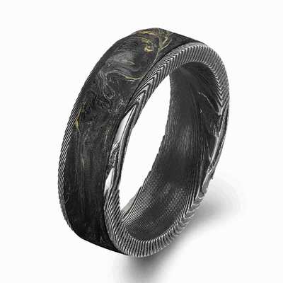 Giá tốt. Sợi carbon rèn đúc với độ lấp lánh vàng, kết cấu tinh tế che giấu cạnh, phong cách ngón tay tùy chỉnh trực tuyến